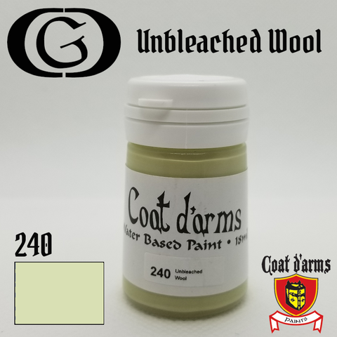 240 Unbleached Wool