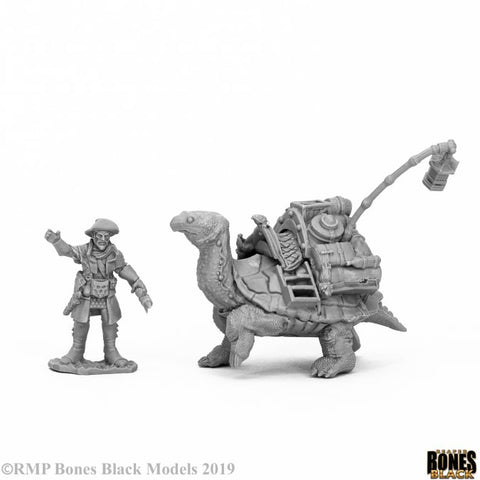Reaper 44053: Dreadmere Tortoise & Drayman