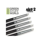Silicone Brushes SIZE 2 - WHITE SOFT